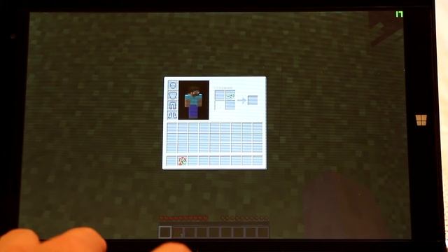 Minecraft на планшете 4Good T101i смотреть онлайн