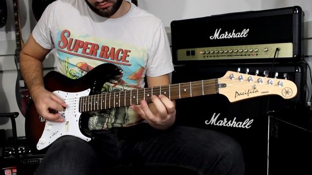 YAMAHA Pacifica 112J OVS - Demo Guitar