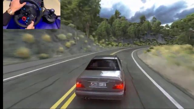 Assetto Corsa - Mercedes E500 W124 AMG _ Logitech G29 Gameplay