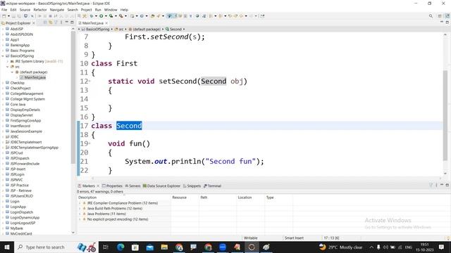 Method Takes Object as Input | Spring | Ameerpet Technologies | By Srinivas смотреть онлайн