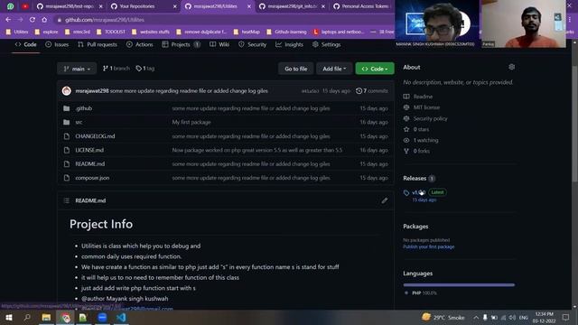 Learn more about git GitHub | msrajawat298 | New Video post By Mayank singh watch now... смотреть онлайн