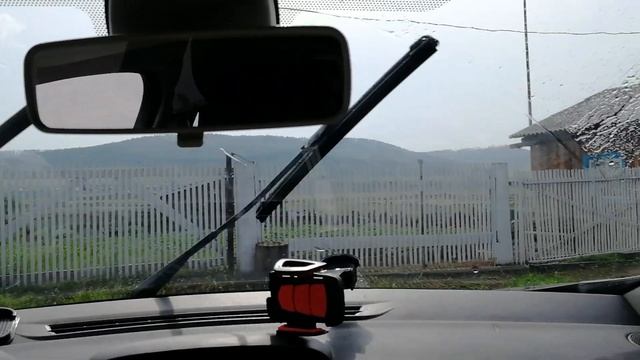 Сравнение веерной и стандартной форсунки омывателя Renault Megane 3