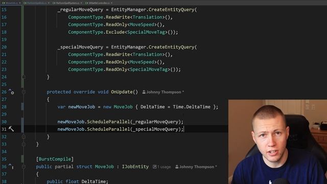 IJobEntity - The NEW Way to Change Entity Data in ECS - Unity DOTS Tutorial [ECS Ver. 0.50] смотреть онлайн
