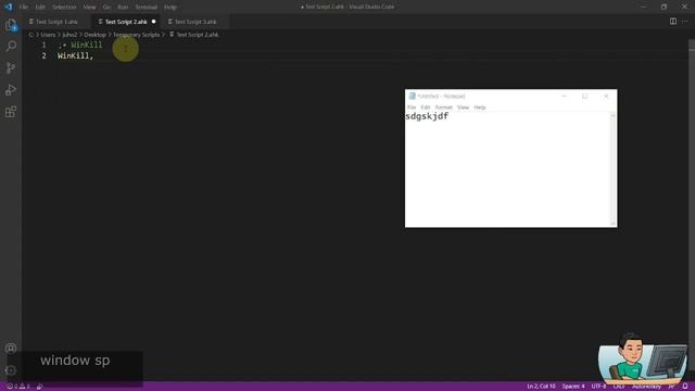 [Juho's AutoHotkey Tutorial #15 Window Manipulation] Part 3-1 Window Max Min Close Title MenuSelect смотреть онлайн