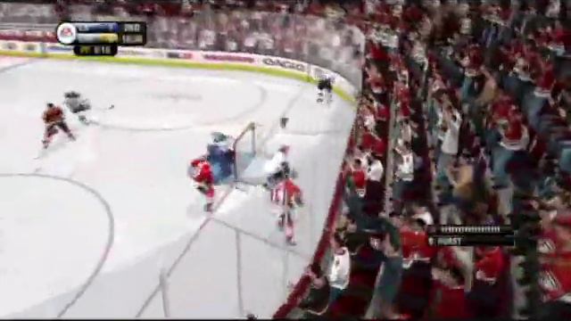NHL 09 Be A Pro: Los Angeles at Chicago, NHL Game 30 смотреть онлайн