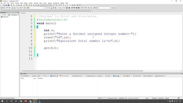 C Bangla Tutorial 11: Convert Decimal to Octal and vice-versa | Unsigned integer %u | Use of %i смотреть онлайн
