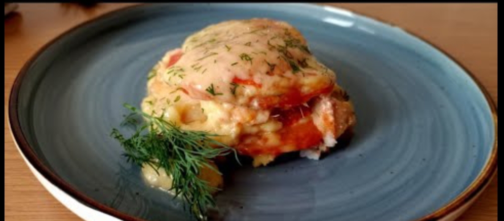 Судак запечённый с помидорами и сыром смотреть онлайн