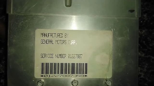 Блок управления двигателем Opel Kadett E 1.6 55kW 75PS GM 01227887 смотреть онлайн