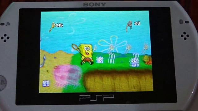 Spongebob Squarepants: Supersponge PS1/PSOne/PSP Go GamePlay + Walkthrough [4K]