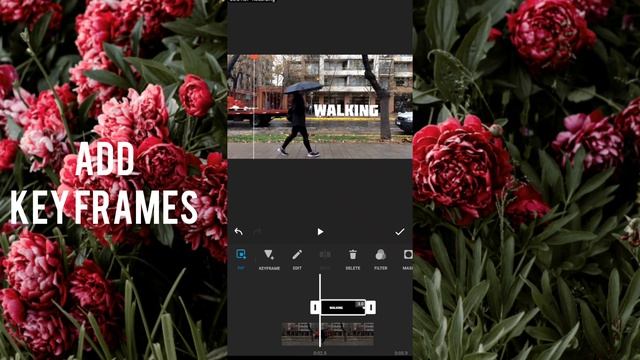 REVEAL Text as You WALK | Masking | Inshot Tutorial смотреть онлайн