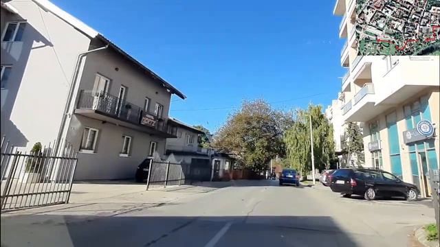 Jevrejska ulica, Ulica Milana Rakića i Tržnička ulica, Banja Luka, oktobar 2019. смотреть онлайн