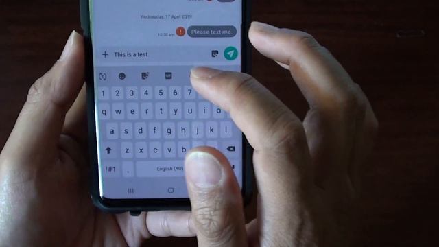 Samsung Galaxy S10 / S10+: How to Send a Text Message SMS смотреть онлайн