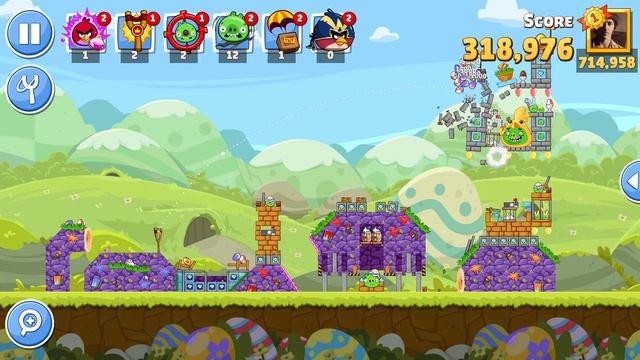 Angry Birds Friends. Eggcellent Adventure 4. 3 stars. Passage from Sergey Fetisov смотреть онлайн