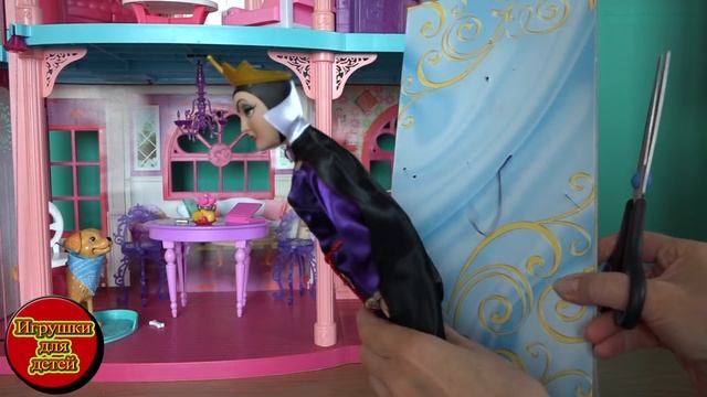 Распаковка новая кукла Злая королева из мульт. Белоснежка Disney Кукла для девочек смотреть онлайн