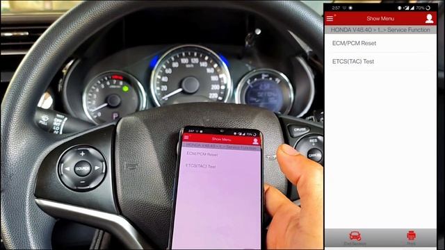 Crack Obd2 Scanner With Software Thingdiag Check On Honda City 2021 By RajaAuto