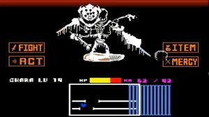 HELP_tale UNHAPPY Phase 2 (HELP_tale Papyrus And Untrust Sans Fight)