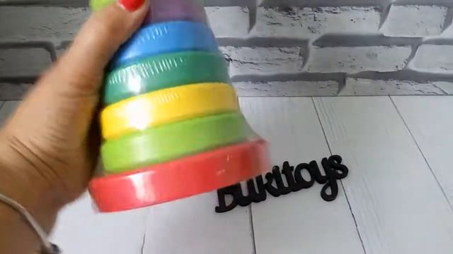 Пирамидка 11 элементов MD 1021 смотреть онлайн