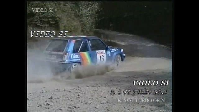 Renault 5 GT turbo gr.N nei rally .....Video Si смотреть онлайн