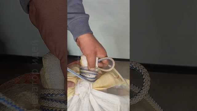 Запомните совет, как завязать мешок и поднять на чердак с помощью верёвки смотреть онлайн