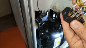Замена пускового реле холодильника Electrolux, Zanussi