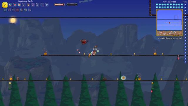 EARTH Sword! Calamity Endgame Melee Class Weapon Setup Review - Terraria Calamity Mod смотреть онлайн