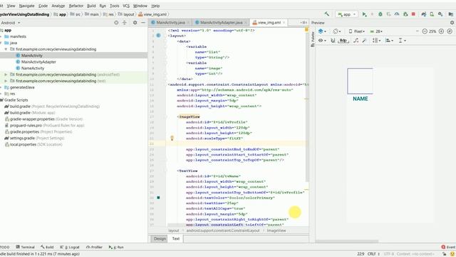 Android RecyclerView Tutorial - #16 Working Example with Databinding In Hindi | Sanvi Infotech Hind смотреть онлайн