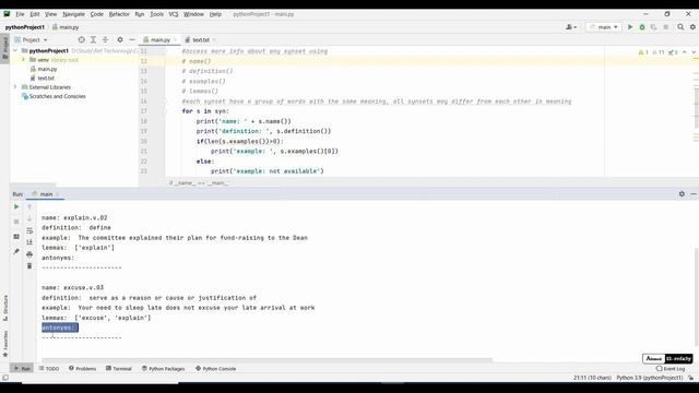 5- nltk:- wordnet lemma& antonyms (python) شرح عربي смотреть онлайн