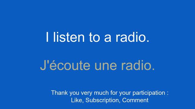 Basics of the lexicon to start learning French смотреть онлайн