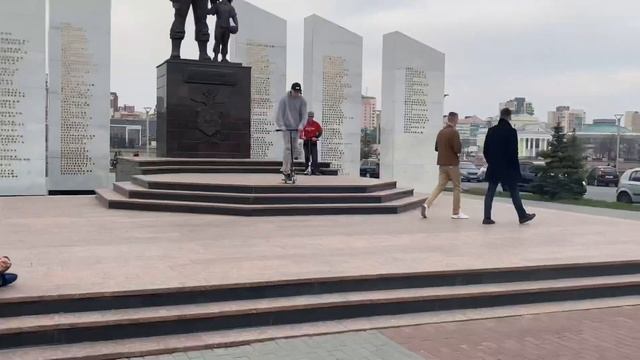 Покатались на новых деках с пацанами. смотреть онлайн