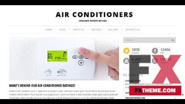 Air Conditioning WordPress Theme by Irene TMT by Dex Isaac смотреть онлайн