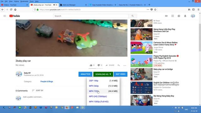 How To Download Video From YouTube In Browser Firefox смотреть онлайн