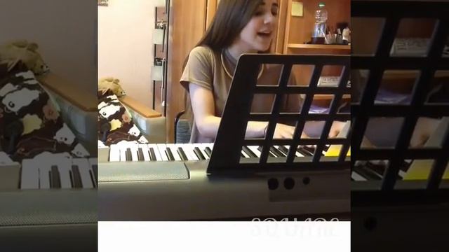 Милана Волкова - Noize MC cover (Выдыхай, Сохрани мою речь, Певец и актриса, Сгораю) смотреть онлайн