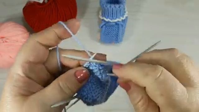 Пинетки для новорожденных малышей.( от 0 до 3х месяцев) От скуки на все руки. Рукоделие смотреть онлайн