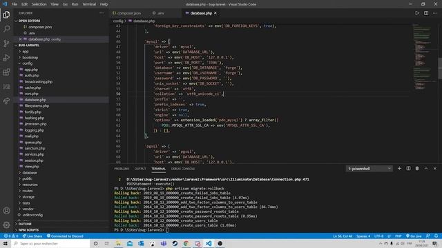 Résolution de bug - Laravel & Jetstream: "La clé est trop longue" смотреть онлайн