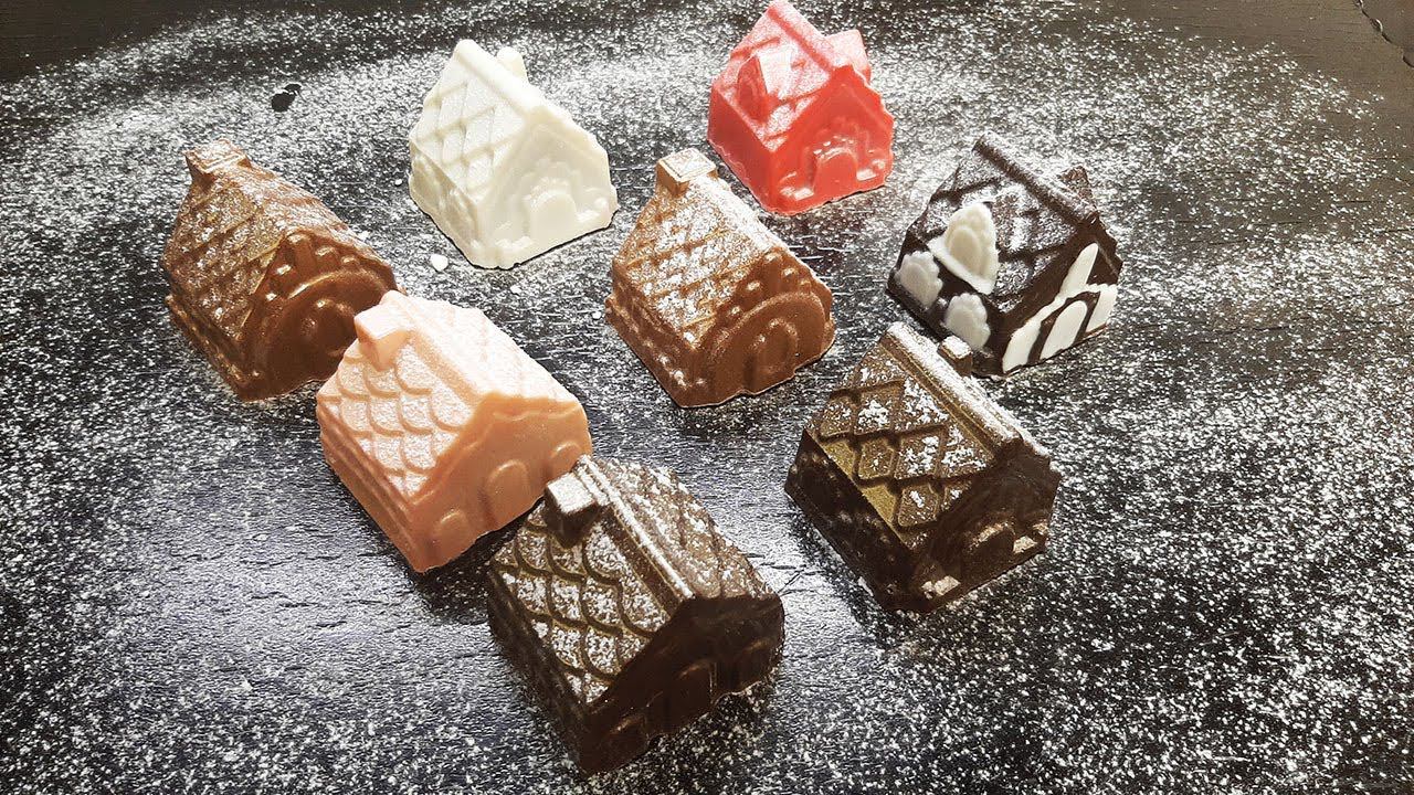 Шоколадные ДОМИКИ для ГНОМИКОВ КЕЙК ПОПСЫ  Идея  для Сandy Bar