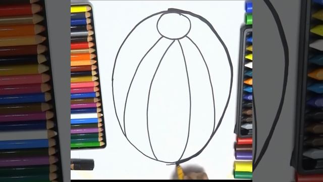 #short #How to draw ball #drawing #sketch drawing #easydrawing #coloring #kidsart #learntodraw#pain смотреть онлайн