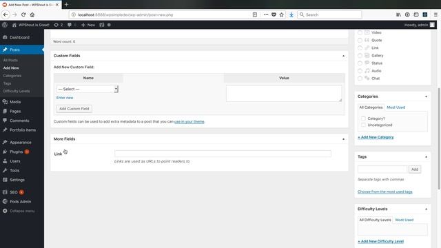 Creating Custom Fields Interfaces with Pods смотреть онлайн