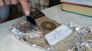 Травление металла. Рисунок на ТОПОРЕ.