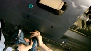 RENAULT DUSTER NEW установка  защиты кислородного датчика