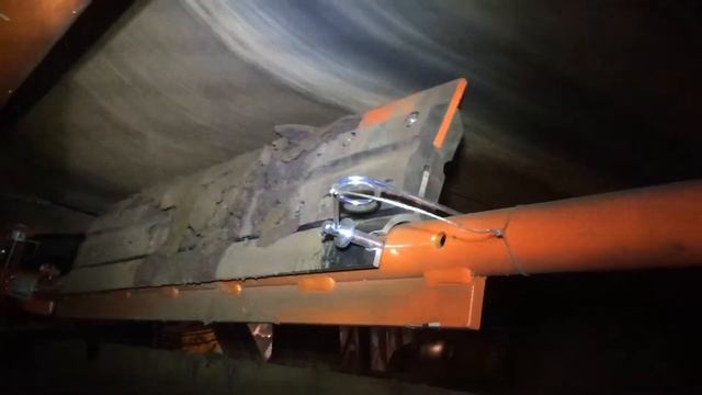 Работа вторичного очистителя SQC#2 Martin Engineering. смотреть онлайн