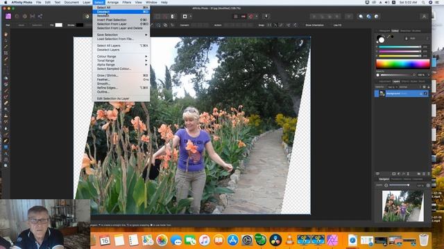 Affinity Photo: как обрезать края фото в два клика с помощью инструмента перо ... смотреть онлайн
