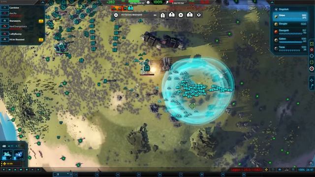 6 Player FFA Lucky Win Planetary Annihilation: TITANS смотреть онлайн