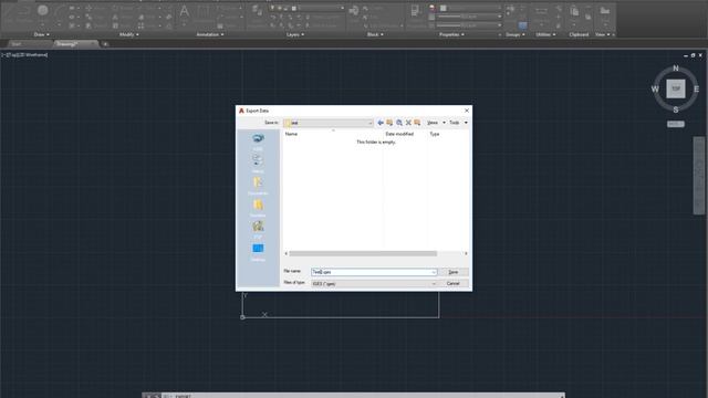 01 AutoCAD export as IGES file смотреть онлайн