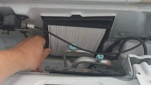 Sollers Argo салонный фильтр установка