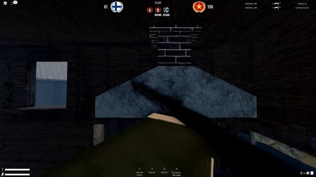 SOVIET UNION LOSES THE WINTER WAR - Roblox Frontline Karelia смотреть онлайн