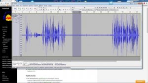 Как легко удалить фоновый шум из аудиозаписи. Audacity.