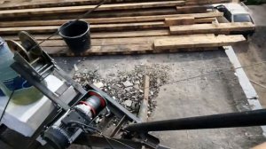 Самодельный подъемный кран.