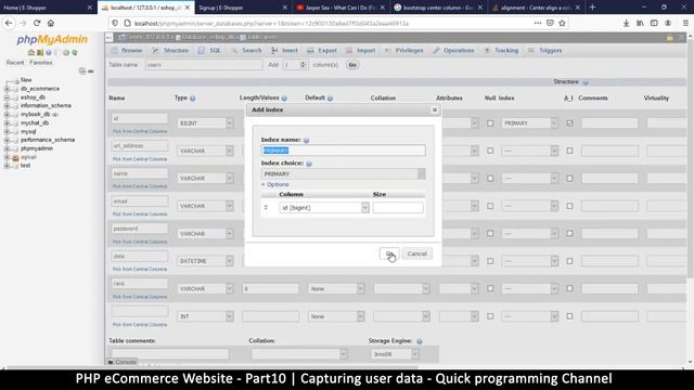 #10 PHP Ecommerce website development | Capturing user data | MVC OOP - Quick programming смотреть онлайн