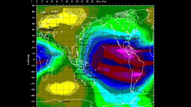 Global Ionospheric foF2 Map October 5 ~ 11, 2012 смотреть онлайн