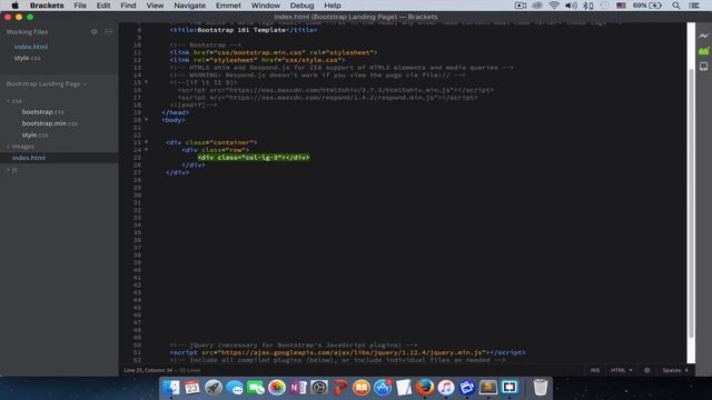 Part 4: Bootstrap Grid System смотреть онлайн